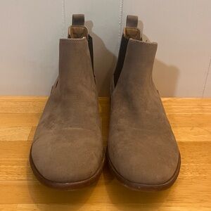 Robert Wayne Mens Oklahoma Tan Brown Ankle Boots Slip On Sz 9 D S0179.12